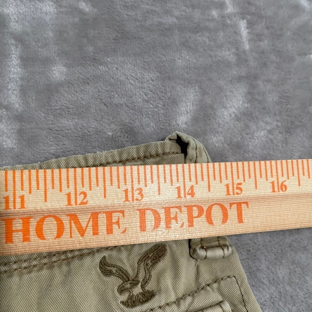 American Eagle Shorts Mens 28 Beige Khaki Cargo Classic Length Utility Outdoor - Picture 5 of 7
